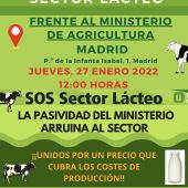 Concentración sector lácteo segovia