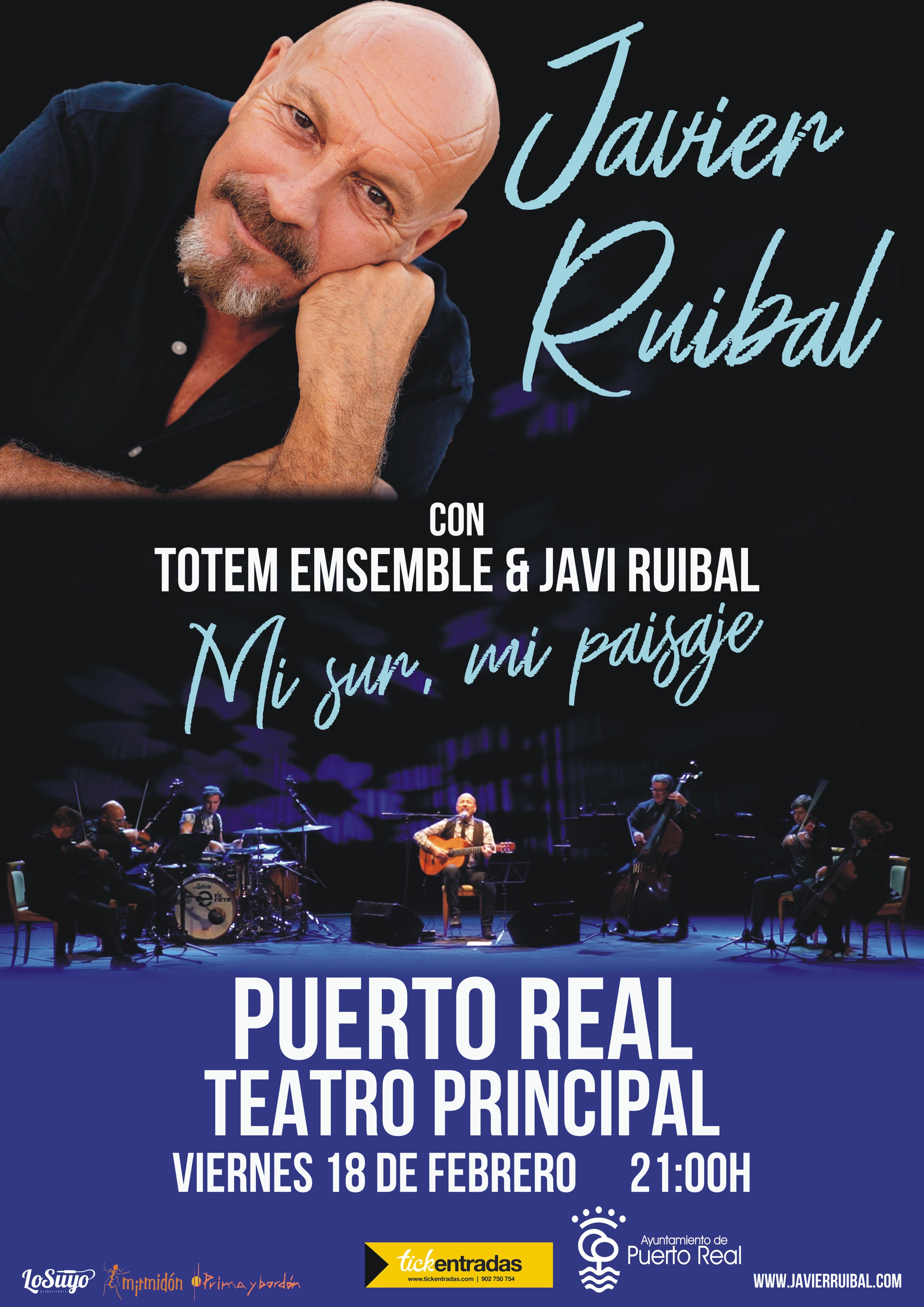 Javier Ruibal y Tótem Ensemble le cantan al sur en Puerto Real Javier Ruibal y Tótem Ensemble le cantan al sur en Puerto Real