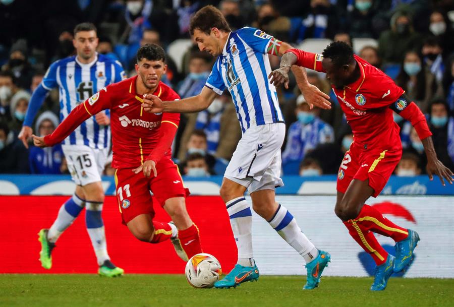 La Real Sociedad no puede con un serio Getafe La Real Sociedad no puede con un serio Getafe