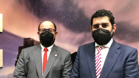 Alberto Izquierdo, vicepresidente de la DPT, Diego Piñeiro, diputado de Turismo Alberto Izquierdo, vicepresidente de la DPT, Diego Piñeiro, diputado de Turismo