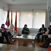 Reunión entre el Ayuntamiento y la Consejería de Fomento Reunión entre el Ayuntamiento y la Consejería de Fomento