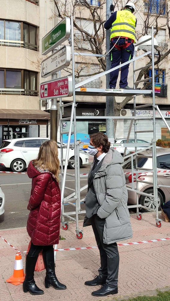 Mariana Boadella y Sergio Molina