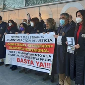 Concentración de los letrados de la Administración de Justicia de Ciudad Real Concentración de los letrados de la Administración de Justicia de Ciudad Real