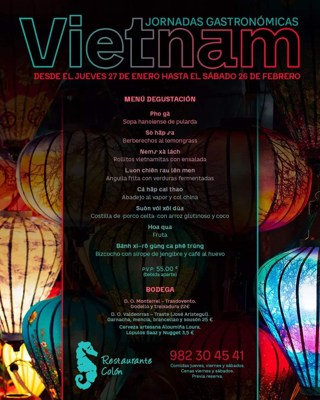 El sabor de Vietnam en restaurante Colón El sabor de Vietnam en restaurante Colón