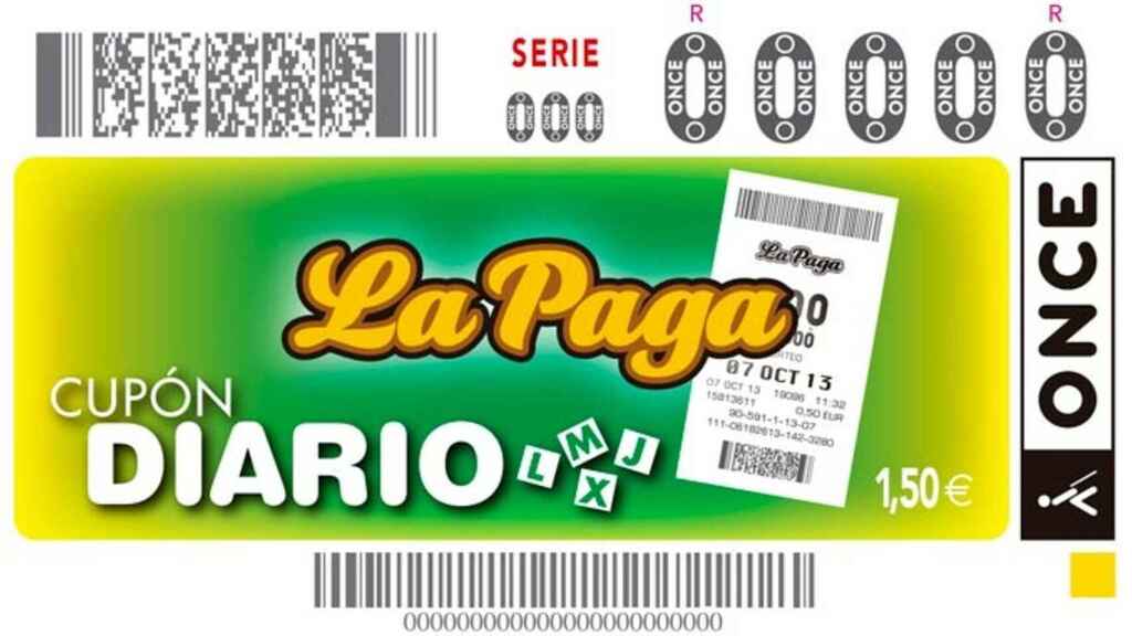 El cupón de la ONCE deja un premio de 1.120.000 € en Puertollano El cupón de la ONCE deja un premio de 1.120.000 € en Puertollano