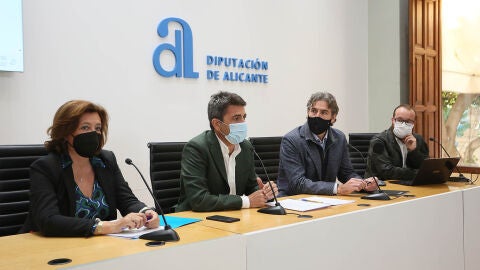 Presentación de la iniciativa en la Sala de Prensa de la Diputación 