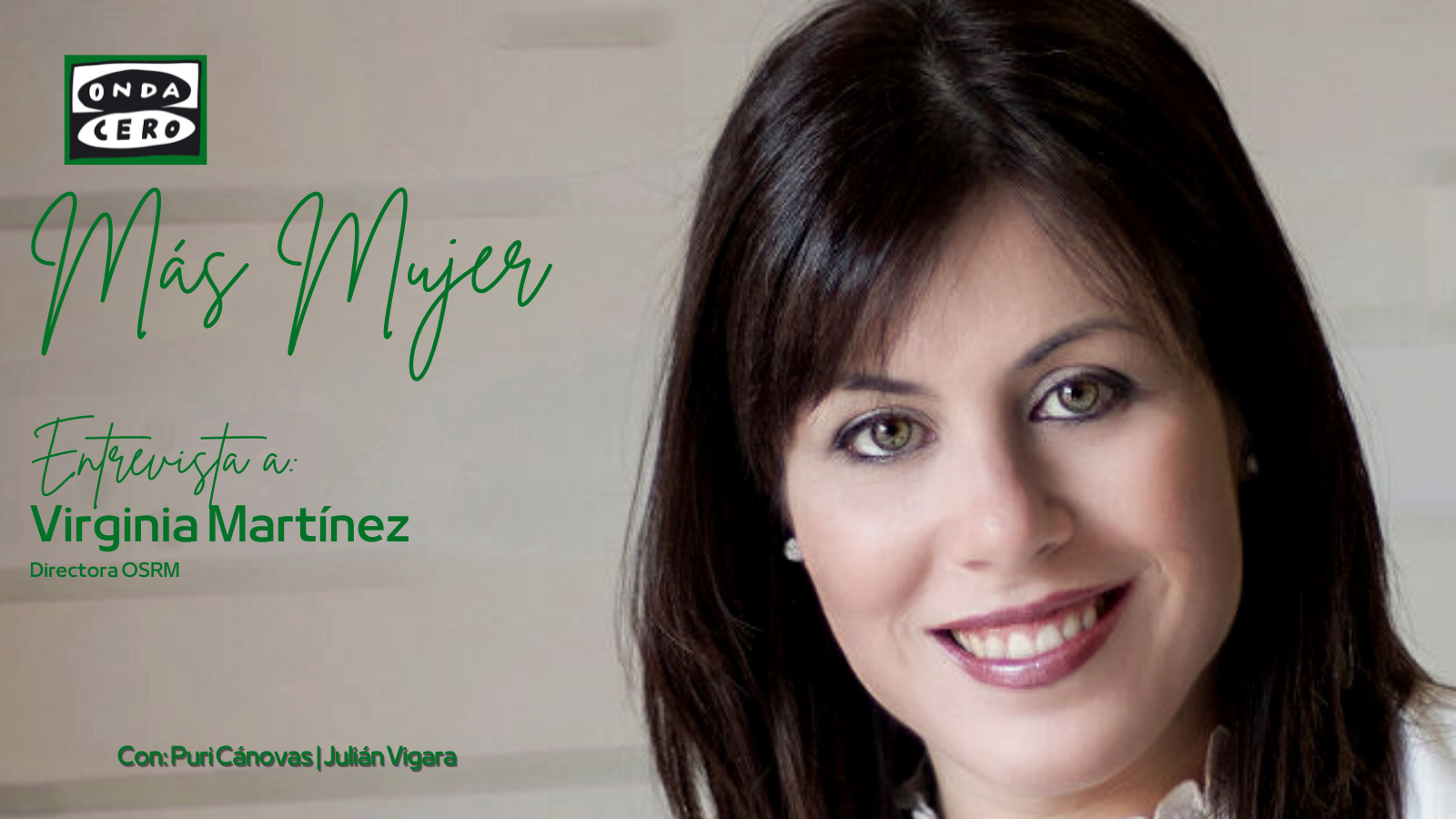 Virginia Martínez, dra OSRM: "La música es desnudarte en cuerpo y alma" Virginia Martínez, dra OSRM: "La música es desnudarte en cuerpo y alma"