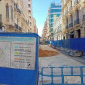La terminación de las obras de la Calle Ancha están previstas para después del verano.