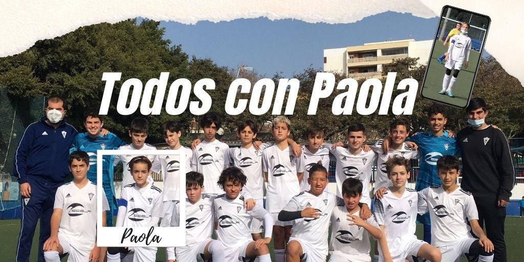 Paola cumple su sueño de jugar federada con el Marbella Paola cumple su sueño de jugar federada con el Marbella