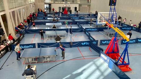 Tenis de mesa en "el Vicente Paniagua"
