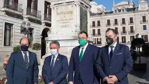 Barbón y Revilla coinciden en que será difícil encontrar acuerdos esta legislatura Barbón y Revilla coinciden en que será difícil encontrar acuerdos esta legislatura