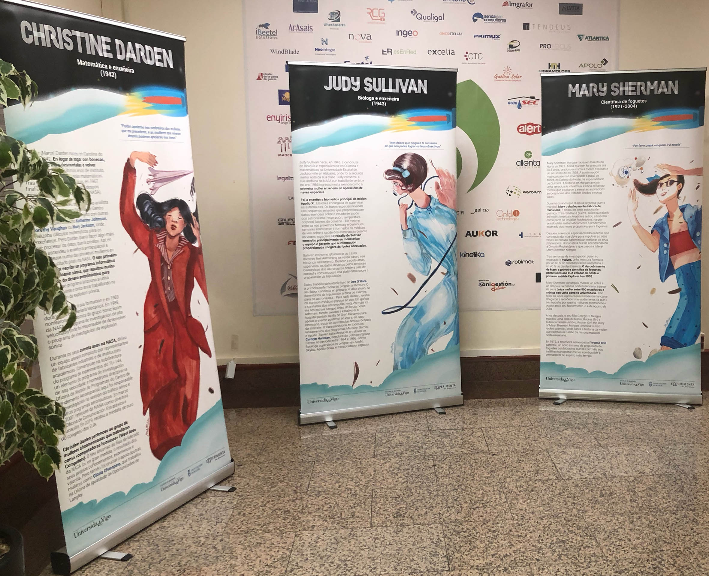 O Parque Tecnolóxico de Galicia acolle a exposición “As mulleres que nos levaron á Lúa” O Parque Tecnolóxico de Galicia acolle a exposición “As mulleres que nos levaron á Lúa”