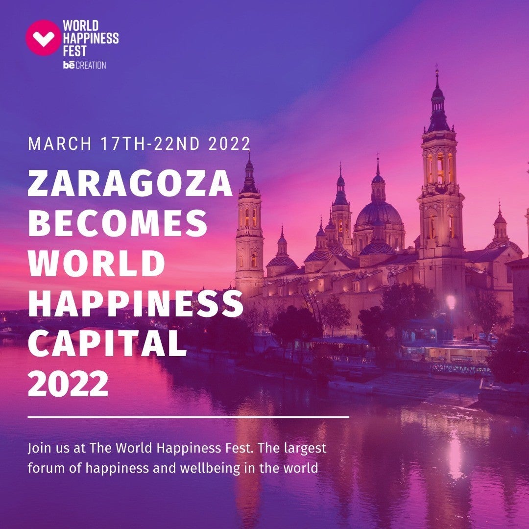 Zaragoza acogerá un encuentro internacional sobre la felicidad Zaragoza acogerá un encuentro internacional sobre la felicidad