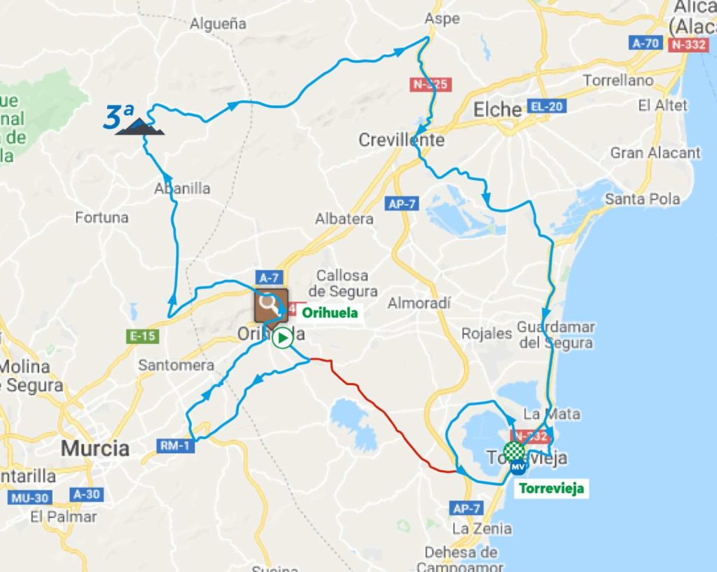 Orihuela y Torrevieja vivirán el sábado la cuarta etapa de la 73º Vuelta Ciclista a la Comunidad Valenciana Orihuela y Torrevieja vivirán el sábado la cuarta etapa de la 73º Vuelta Ciclista a la Comunidad Valenciana