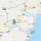 Orihuela y Torrevieja vivirán el sábado la cuarta etapa de la 73º Vuelta Ciclista a la Comunidad Valenciana 