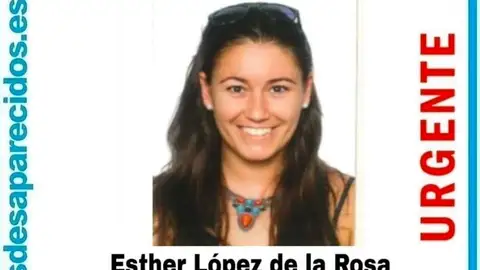 La joven desaparecida Esther López La joven desaparecida Esther López