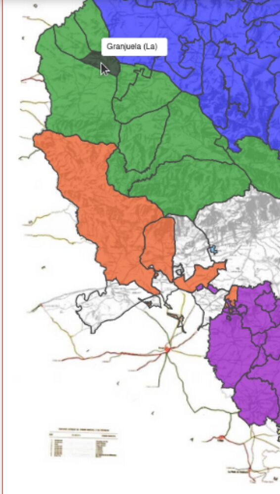 La Ganjuela en la provincia de Córdoba