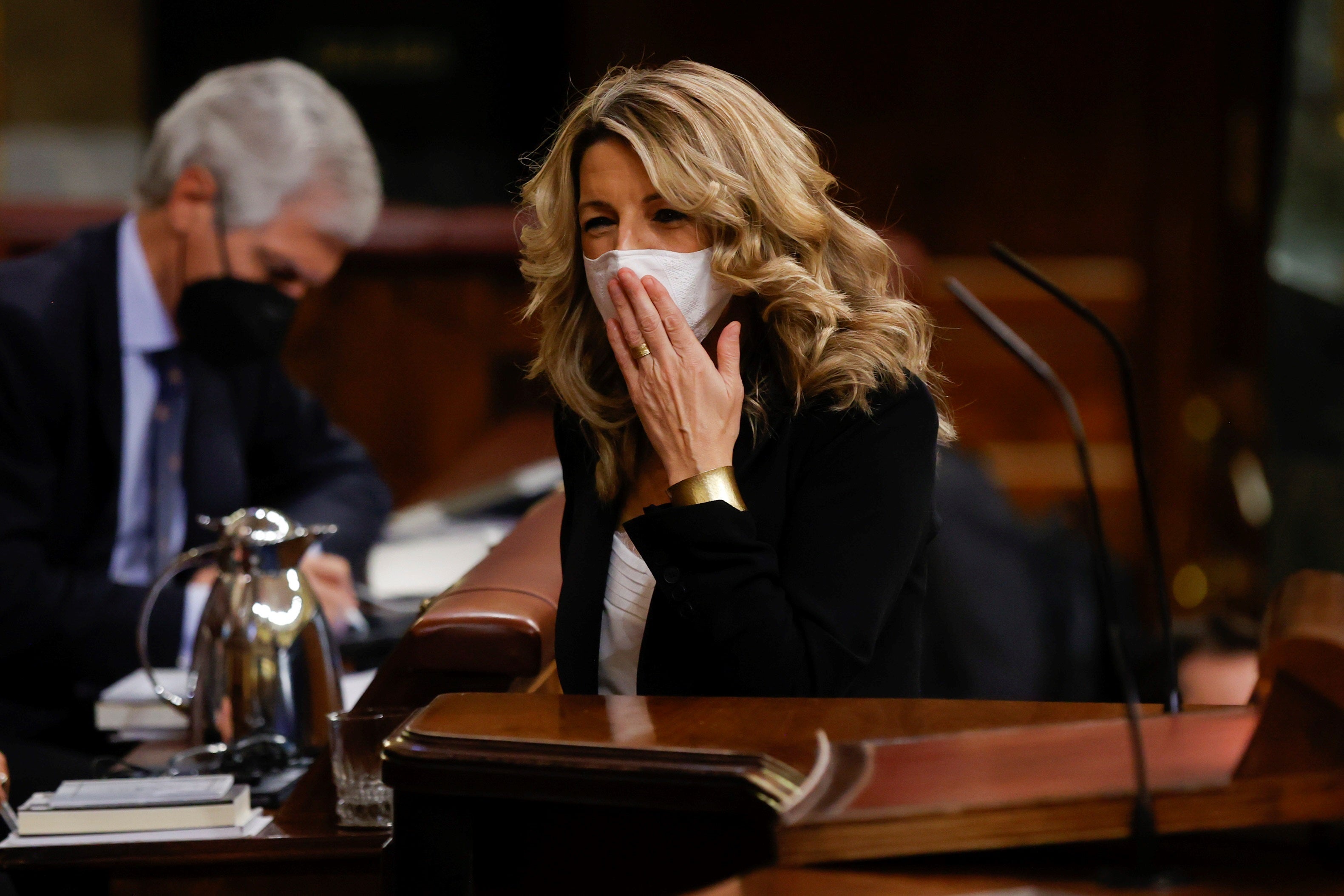 Yolanda Díaz evita hablar sobre los malos resultados de Unidas Podemos en las elecciones de Castilla y León Yolanda Díaz evita hablar sobre los malos resultados de Unidas Podemos en las elecciones de Castilla y León