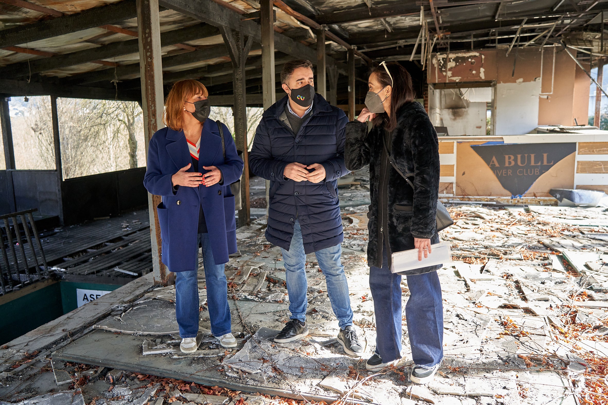 O Concello inicia os traballos de restauración do espazo das Pozas de Maimón O Concello inicia os traballos de restauración do espazo das Pozas de Maimón
