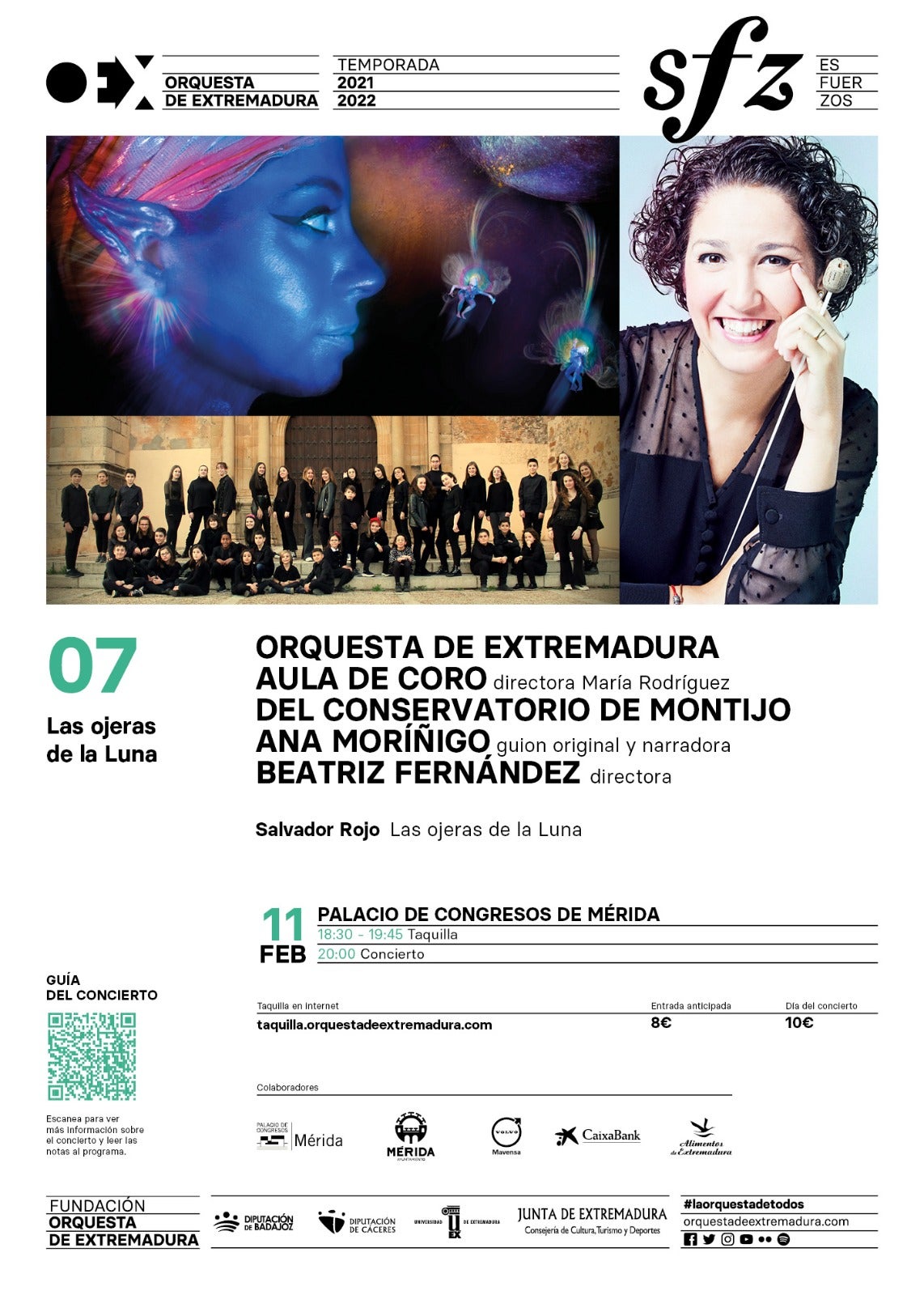 La Orquesta de Extremadura vuelve el 11 de febrero a Mérida La Orquesta de Extremadura vuelve el 11 de febrero a Mérida