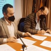 El Ayuntamiento firma la delimitación municipal entre Orihuela y la Región de Murcia 
