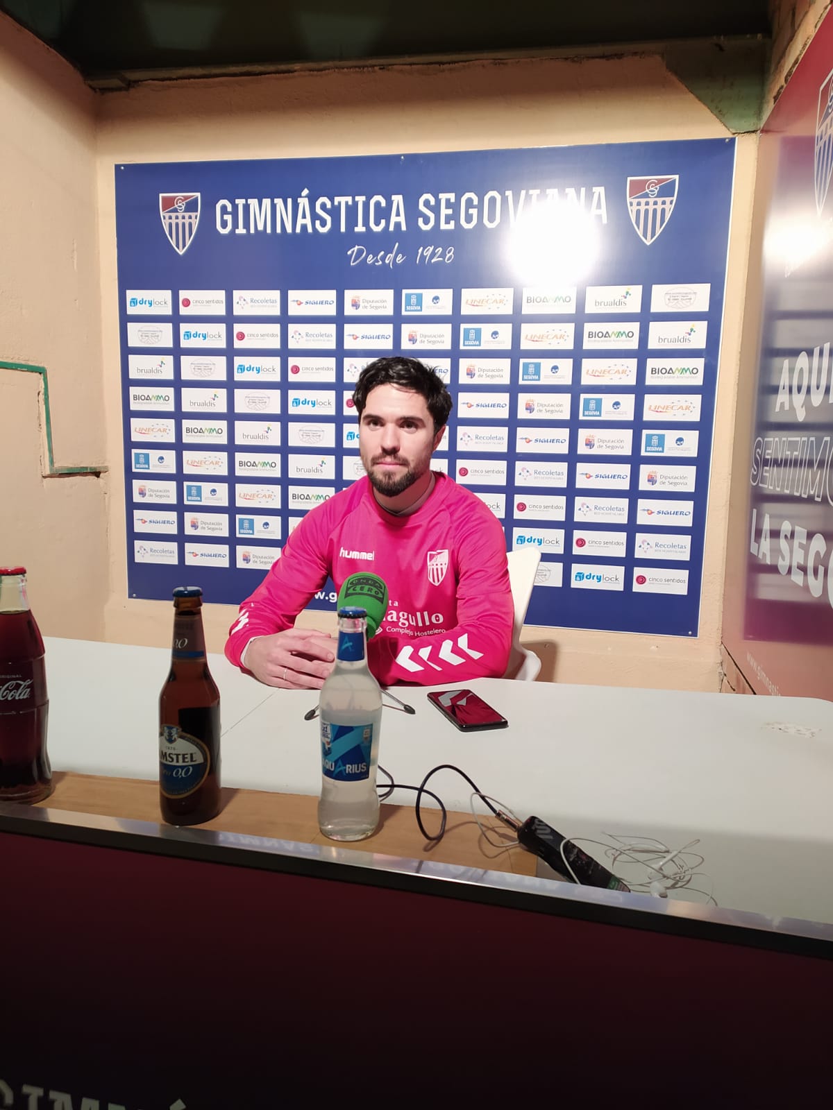Charlamos con el capitán azulgrana Rubén, sobre el duelo de la Segoviana con el potente Avilés Charlamos con el capitán azulgrana Rubén, sobre el duelo de la Segoviana con el potente Avilés