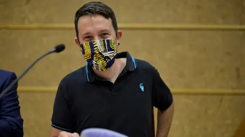 El exvicepresidente del Gobierno, Pablo Iglesias, durante un acto El exvicepresidente del Gobierno, Pablo Iglesias, durante un acto