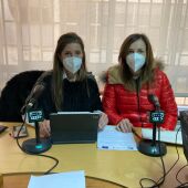 la concejala de Bienestar Social Raquel Martín y la jefa de servicio Gemma Infante