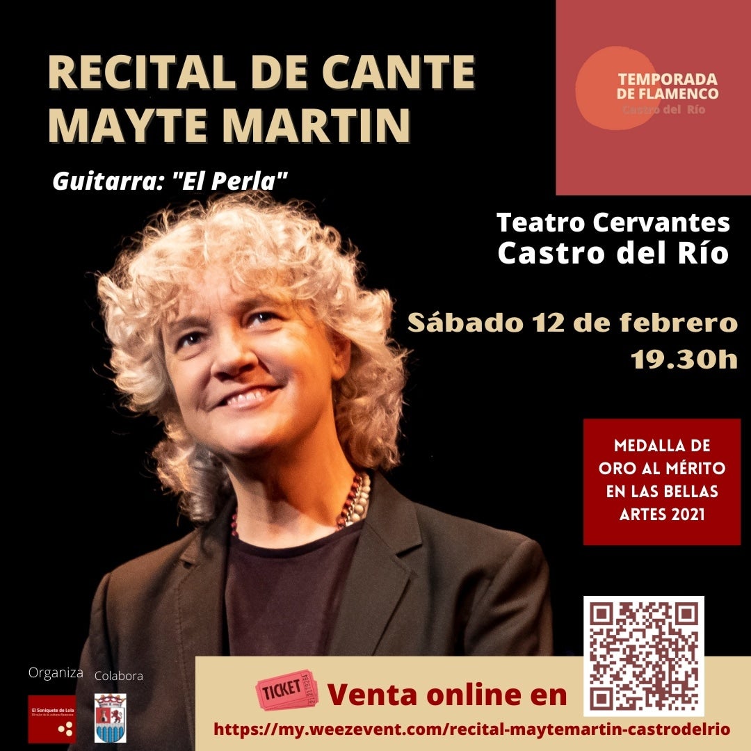 Mayte Martín, en Castro del Río Mayte Martín, en Castro del Río