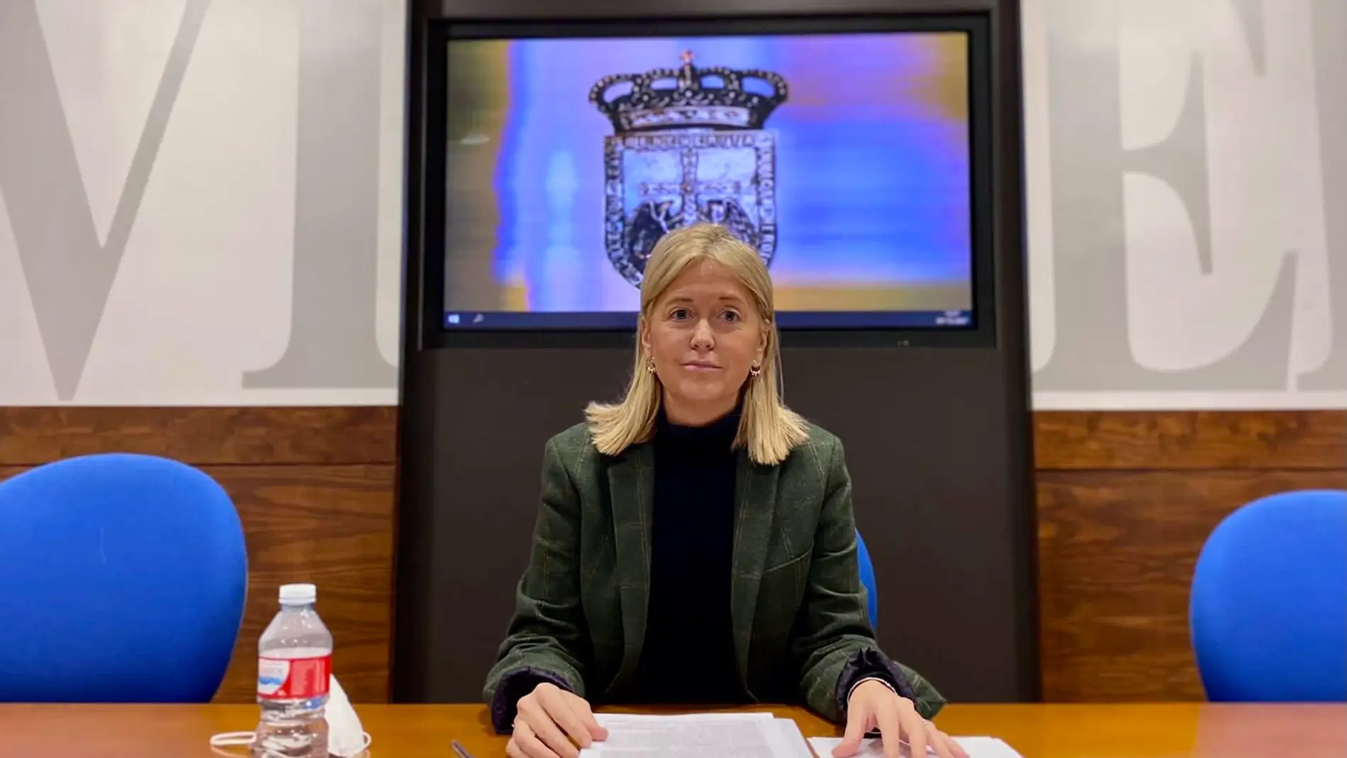 Cristina Coto, portavoz de VOX en el Ayuntamiento de Oviedo