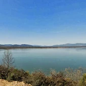 Un pantano de la provincia de Ciudad Real Un pantano de la provincia de Ciudad Real