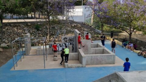 Parque Parkour Hu&eacute;rcal