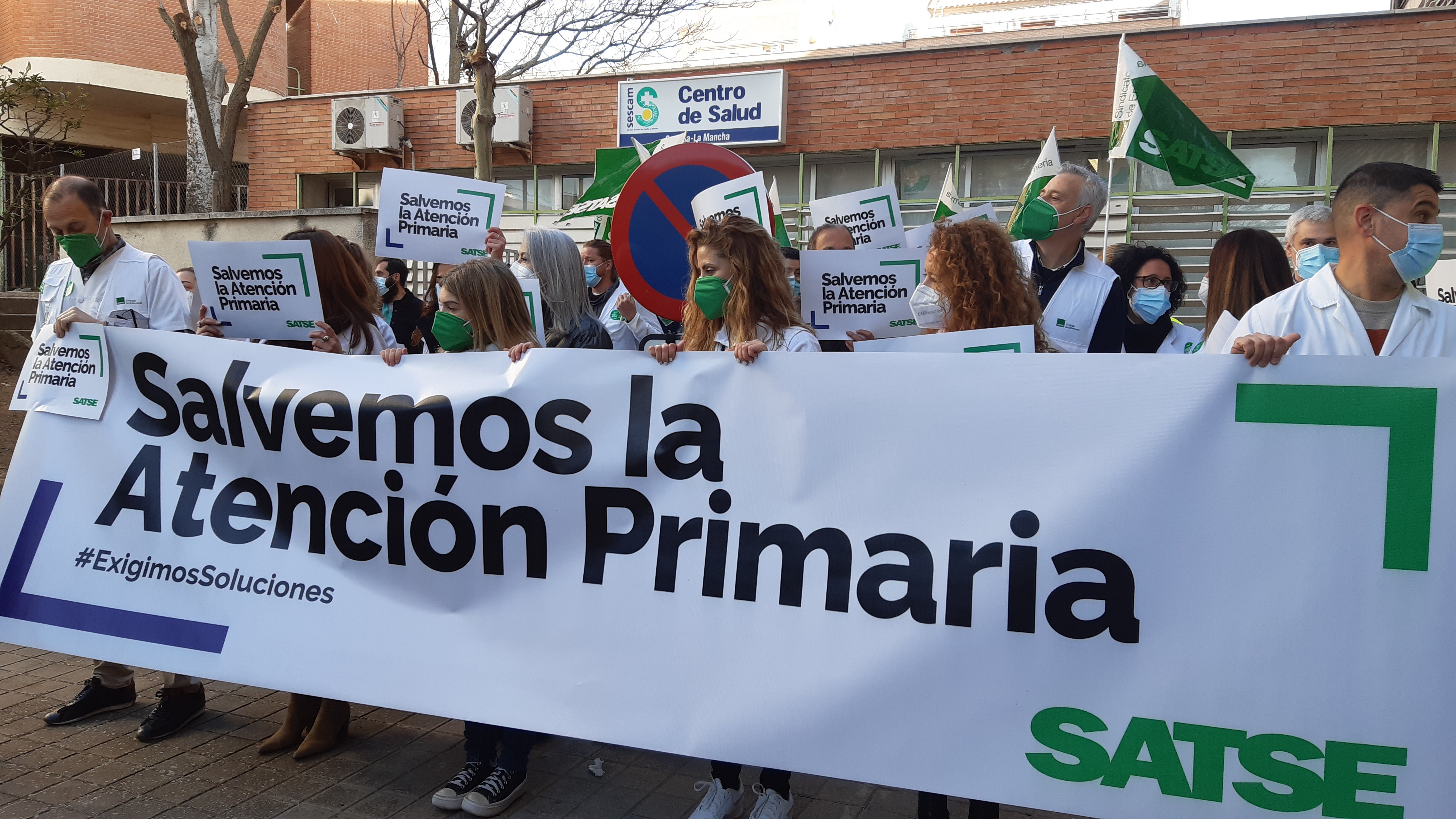 Protestan contra la situación de precariedad y abandono de la atención primaria en Ciudad Real Protestan contra la situación de precariedad y abandono de la atención primaria en Ciudad Real