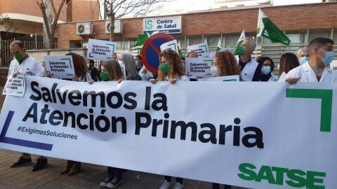Concentraci&oacute;n en el Centro de Salud P&iacute;o XII