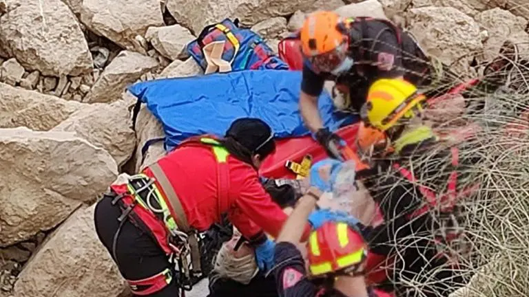 rescate bomberos consorcio benidorm marina baixa