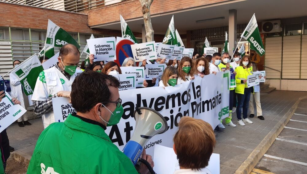 Durante la concentración se leyó un manifiesto