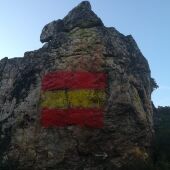 Bandera de España en las pinturas rupestres