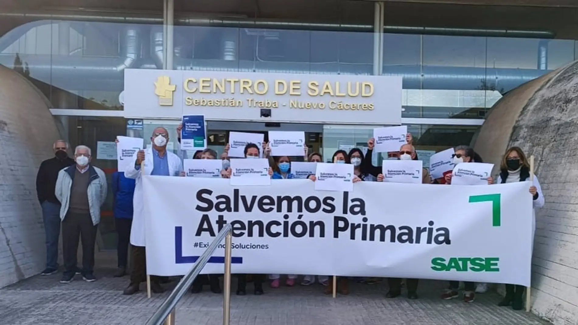Enfermeras y fisioterapeutas protestan por la precariedad y los incumplimientos del SES 