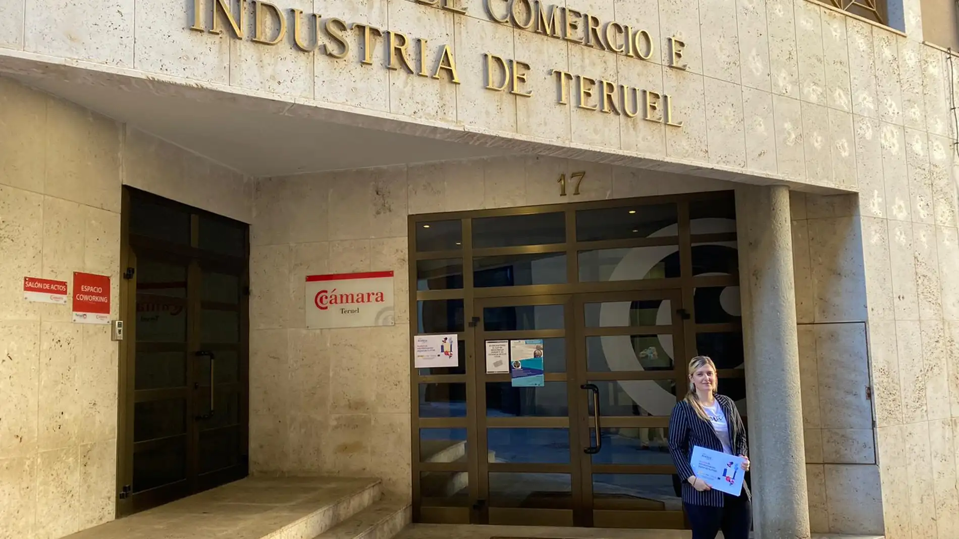 Las oficinas se ubican en las Cámaras de Comercio de Teruel y Alcañiz