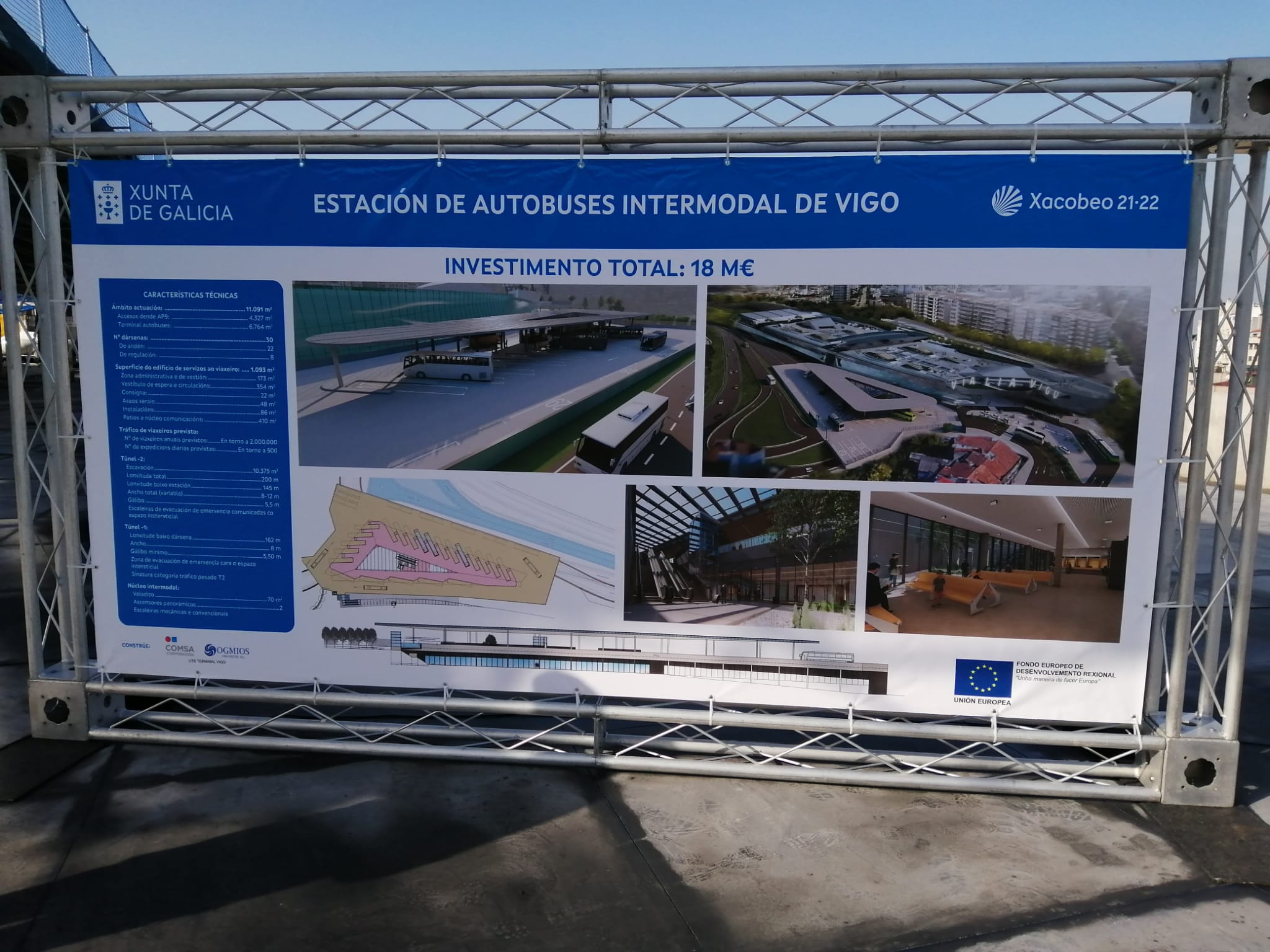 Las obras de la nueva estación de autobuses estarán terminadas en Marzo. No podrá inaugurarse hasta mayo, por el retraso que acumulan los trabajos de los accesos. Las obras de la nueva estación de autobuses estarán terminadas en Marzo. No podrá inaugurarse hasta mayo, por el retraso que acumulan los trabajos de los accesos.