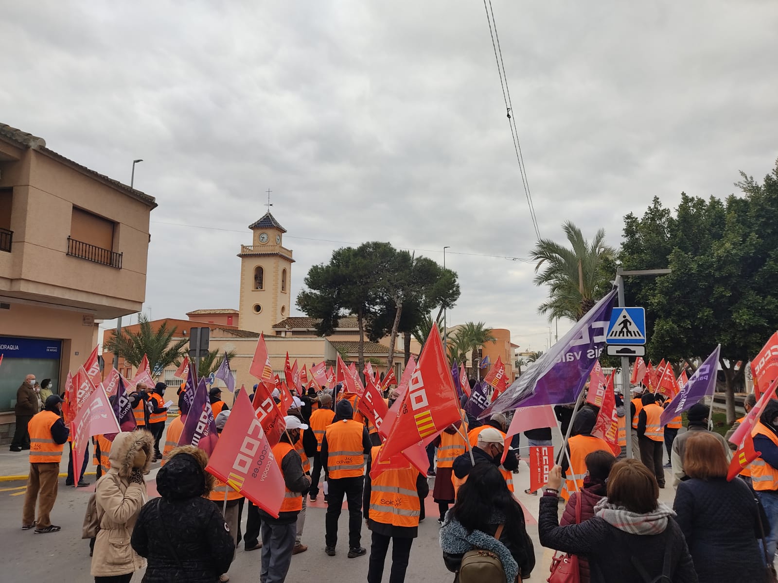 Los trabajadores de Soldive vuelven a manifestarse en defensa de sus puestos de trabajo Los trabajadores de Soldive vuelven a manifestarse en defensa de sus puestos de trabajo