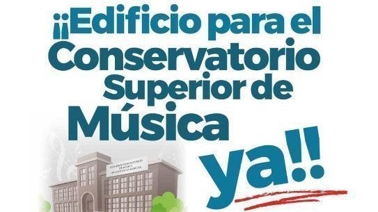 Recogida de firmas para la construcción urgente de su nuevo edificio en el Conservatorio de Música Recogida de firmas para la construcción urgente de su nuevo edificio en el Conservatorio de Música