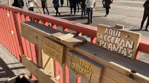 Patios x el clima en el CEIP María Moliner