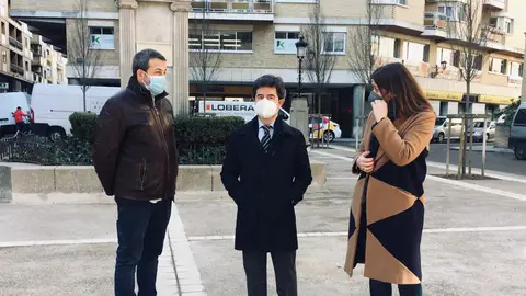 La plaza de la Inmaculada estrena una reforma provisional La plaza de la Inmaculada estrena una reforma provisional