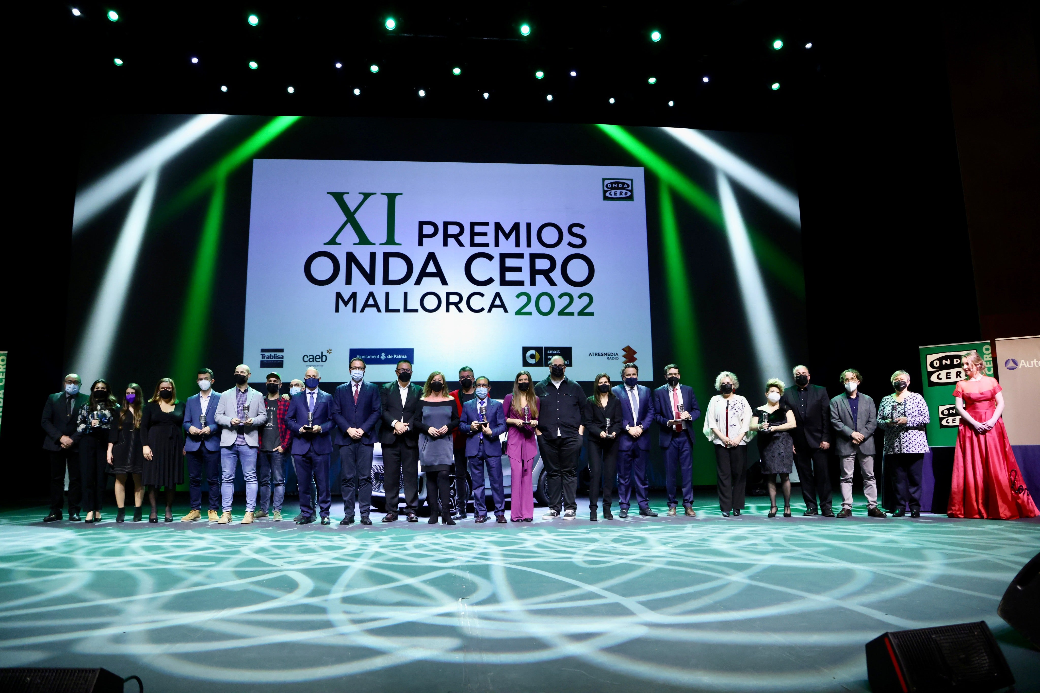 Premios Onda Cero Mallorca 2022: más de mil personas arropan a los galardonados Premios Onda Cero Mallorca 2022: más de mil personas arropan a los galardonados