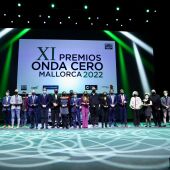 Foto de familia de los Premios Onda Cero Mallorca 2022