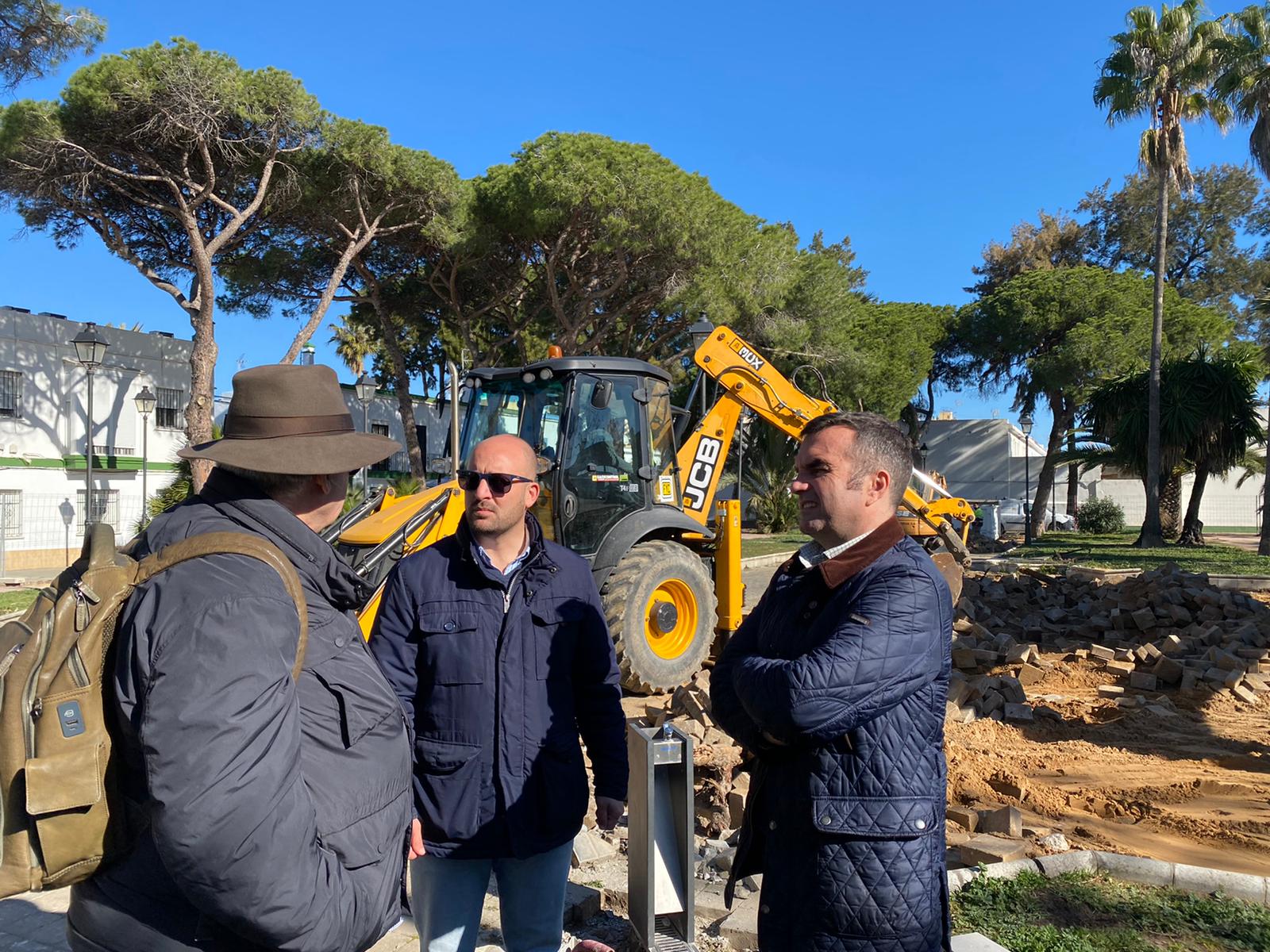 Comienzan las obras de recuperación de la plaza '14 de Abril' de El Puerto Comienzan las obras de recuperación de la plaza '14 de Abril' de El Puerto