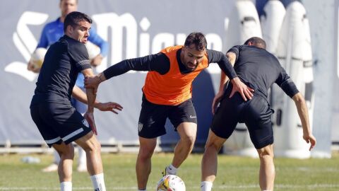 Entrenamientos del M&aacute;laga CF