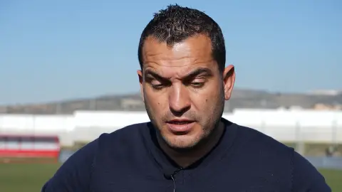 Adrián Hernández, exentrenador del Real Murcia Adrián Hernández, exentrenador del Real Murcia