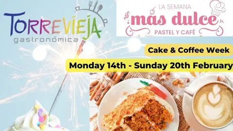 Agenda gastronómica de la comarca, la semana del dulce y el café en Torrevieja semana dulce